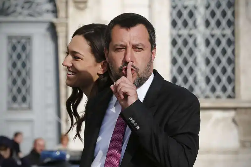 matteo salvini francesca verdini