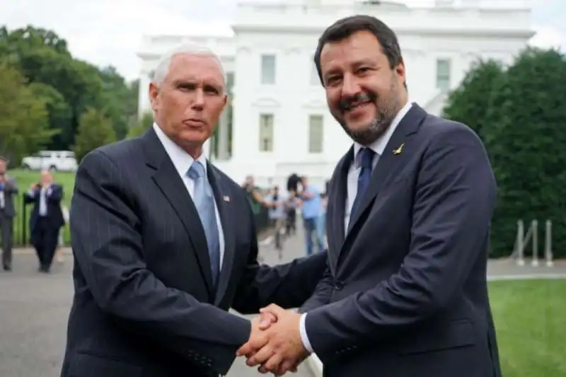 matteo salvini  mike pence