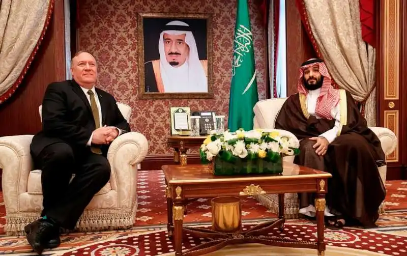 mike pompeo e mohammed bin salman  1