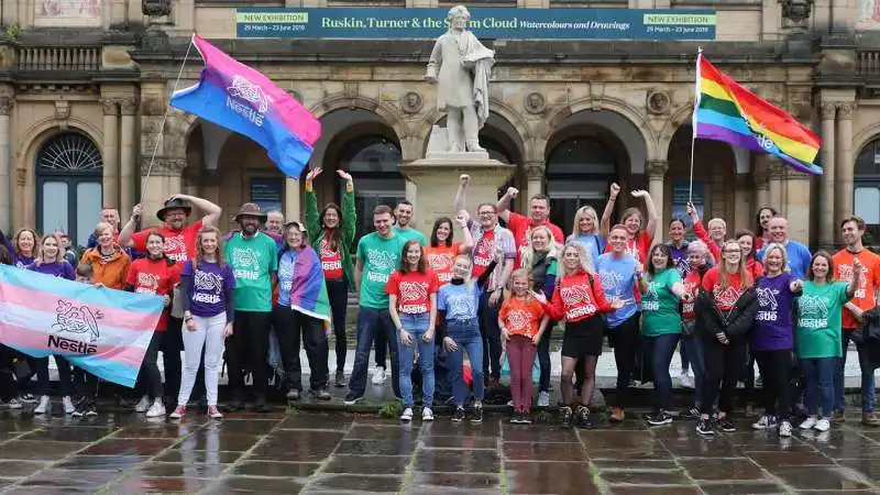 nestle' al gay pride di york