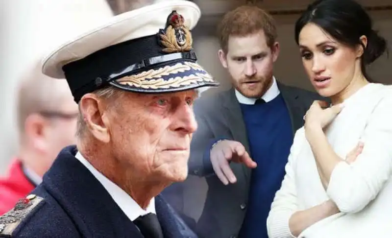 principe filippo, harry, meghan 1