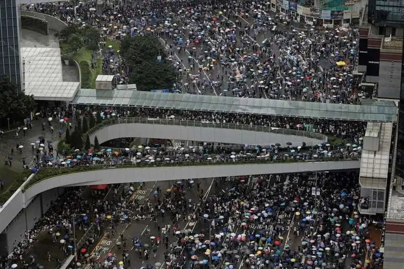 proteste a hong kong per la legge sull'estradizione in cina 21