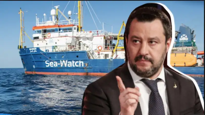 sea watch salvini