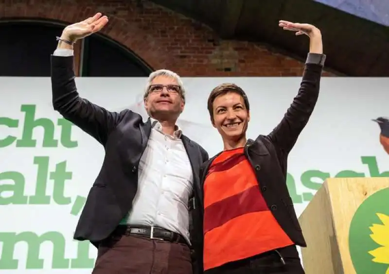 SVEN GIEGOLD E SKA KELLER DEL PARTITO VERDE TEDESCO