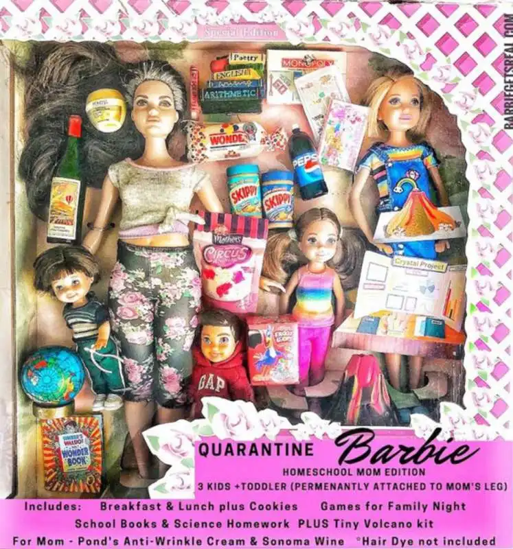 barbie in quarantena  8