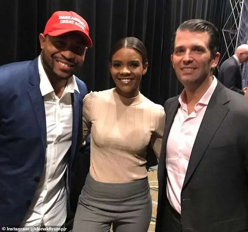 candace owens con donald trump jr