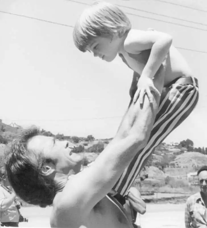 clint eastwood con il figlio kyle