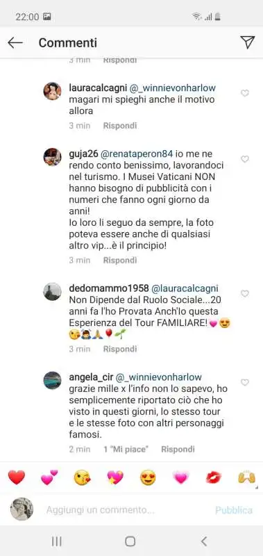 commenti alla visita di chiara ferragni e fedez alla cappella sistina 10