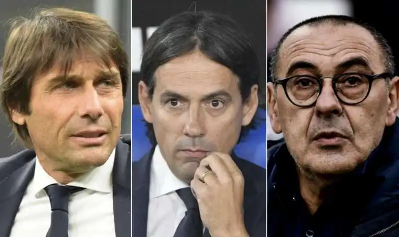 conte inzaghi sarri