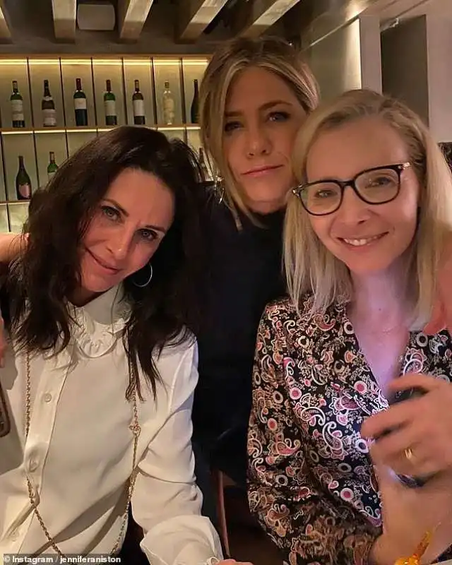 courteney cox jennifer aniston lisa kudrow