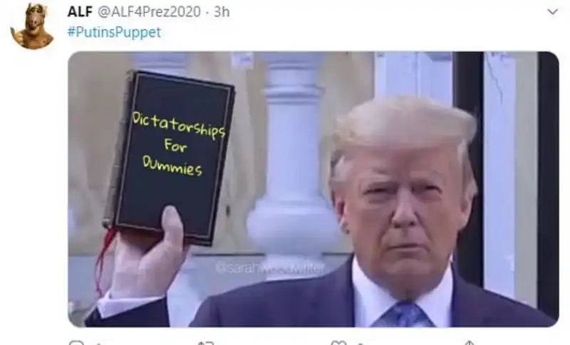 donald trump e la bibbia meme 1