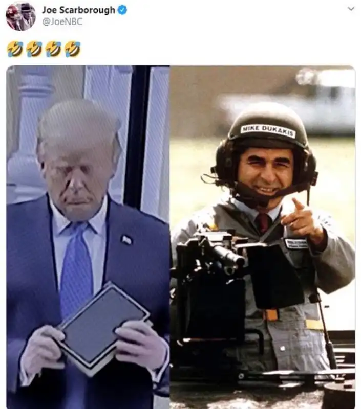 donald trump e la bibbia meme