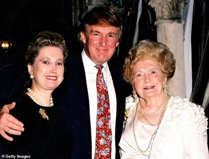 elizabeth trump, il fratello donald e la madre mary