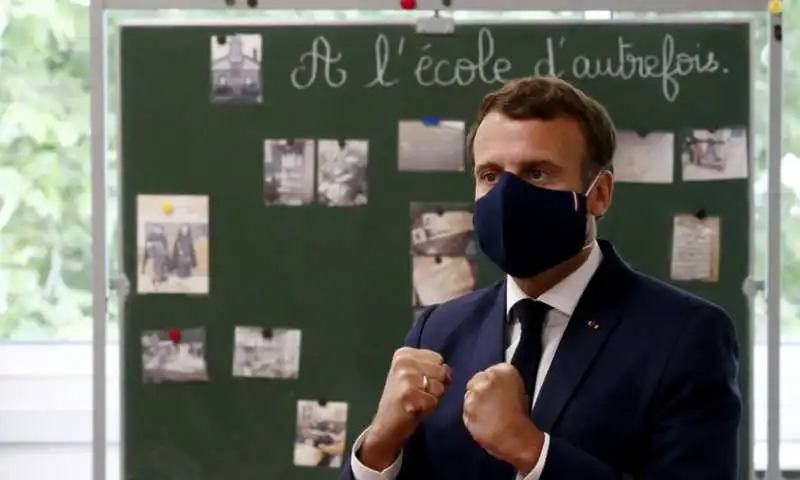 emmanuel macron a scuola 6