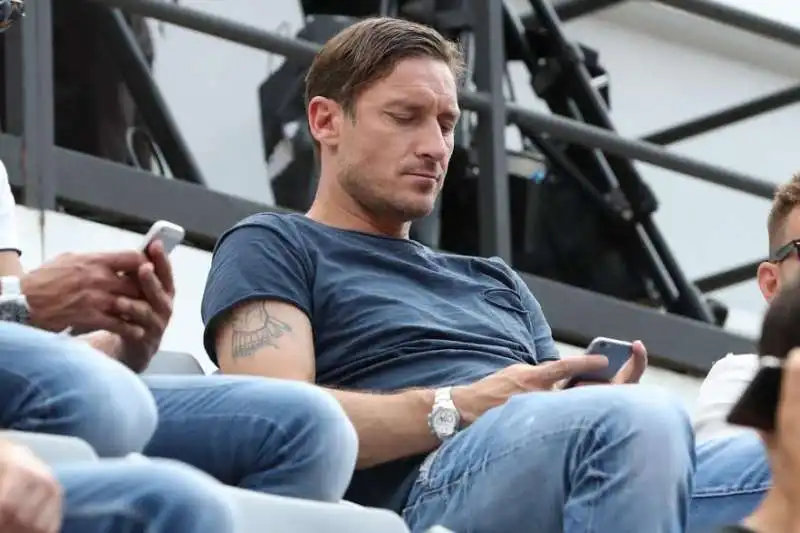 francesco totti e il suo amato rolex 1