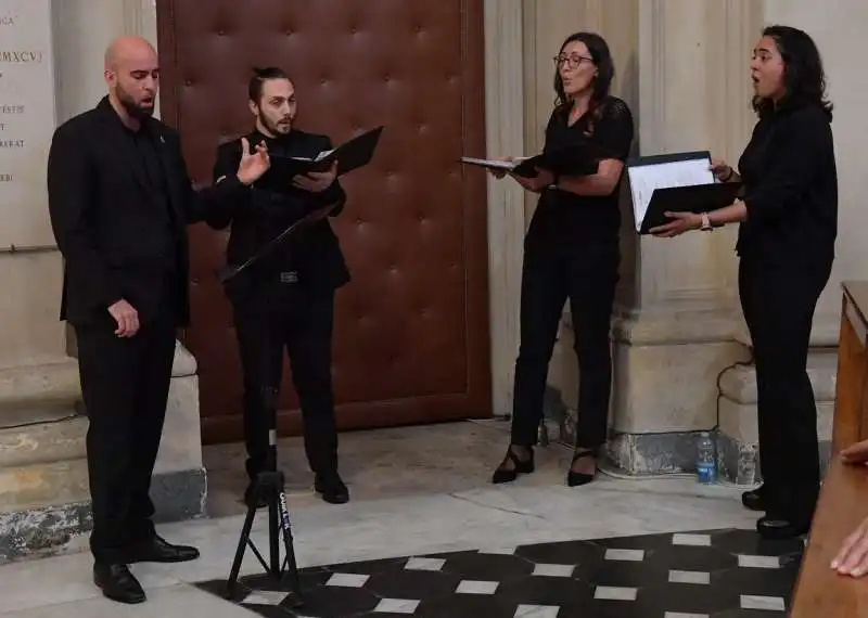 il coro della chiesa degli artisti  foto di bacco