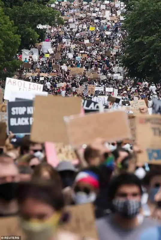 proteste a washington per george floyd