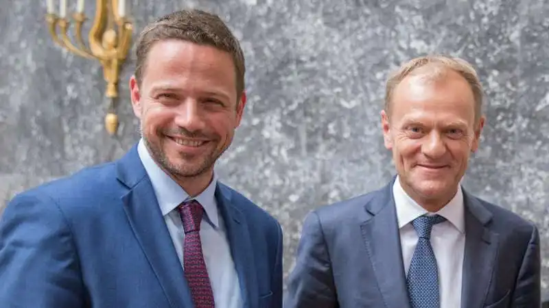 Rafal Trzaskowski Donald Tusk