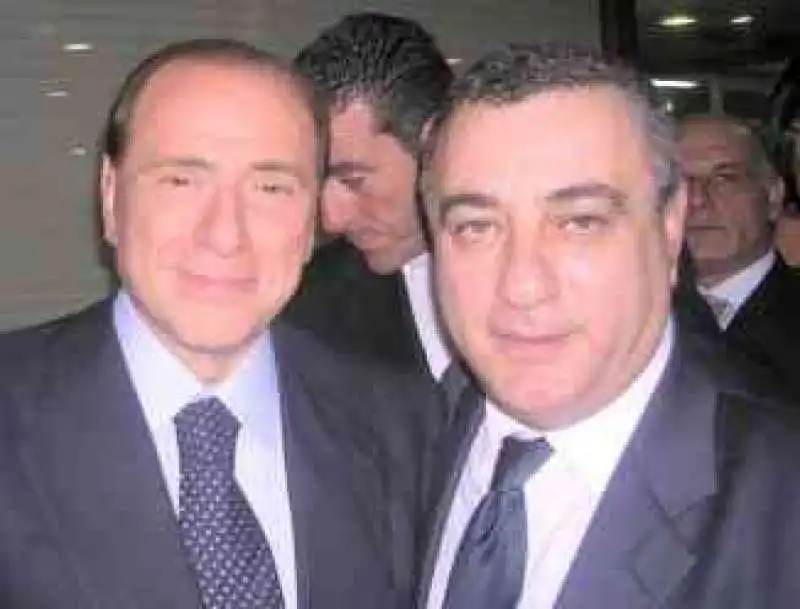 SILVIO BERLUSCONI E LUIGI CESARO