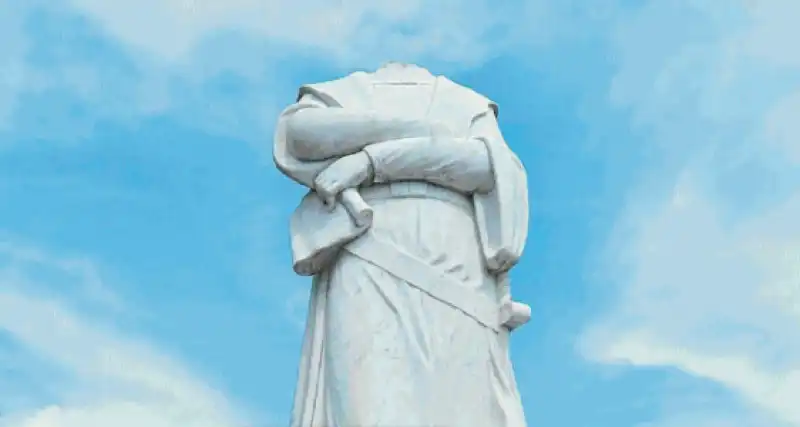 statua colombo