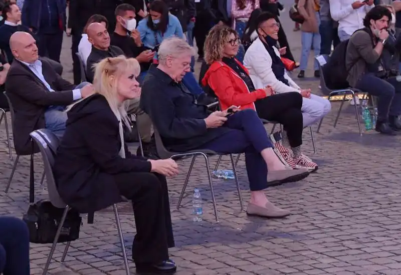 tiziana rivale  claudio lippi  eva grimaldi  imma battaglia  foto di bacco