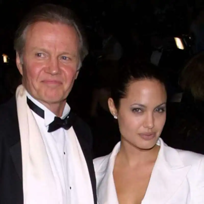 angelina jolie  e il padre