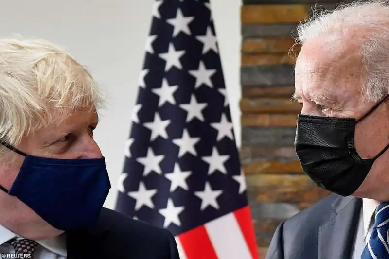 boris johnson  joe biden  