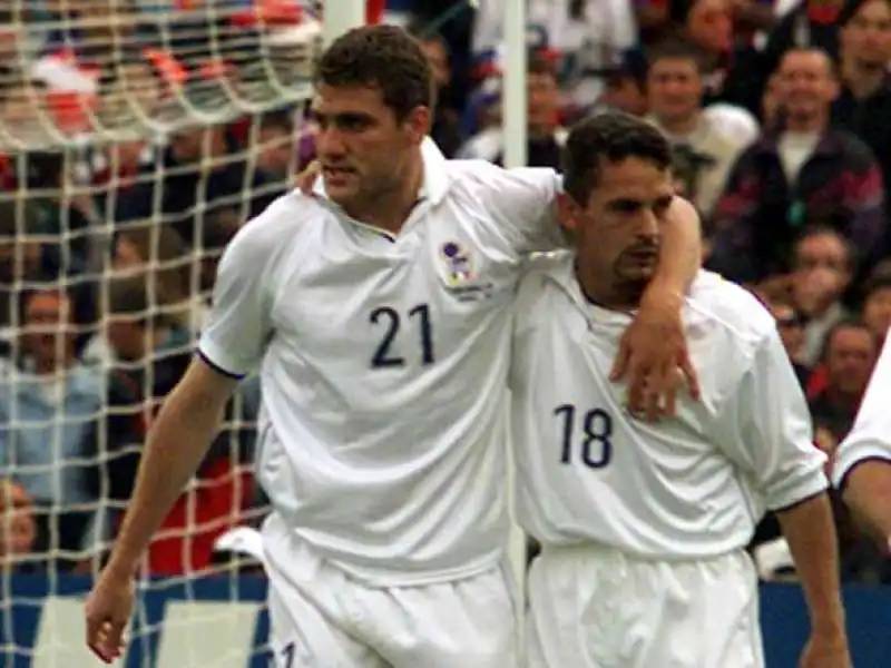 christian vieri roberto baggio nel 1998