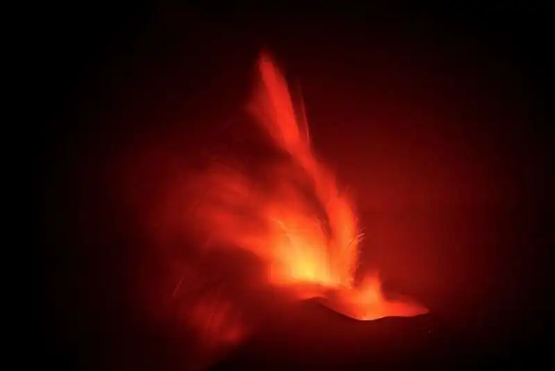 etna   eruzione 19 giugno 2021