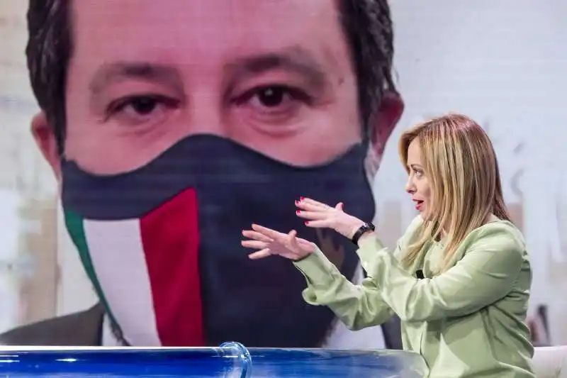 GIORGIA MELONI E MATTEO SALVINI