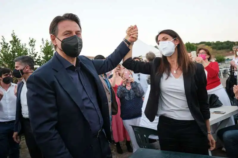 giuseppe conte virginia raggi 3