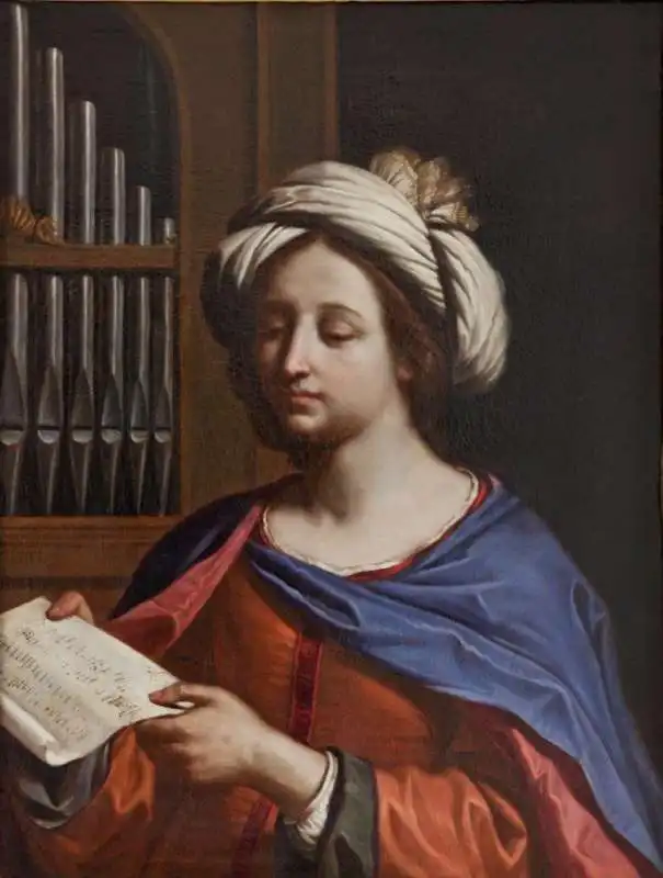 guercino santa cecilia 2