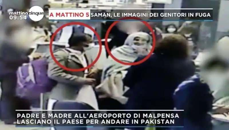 I GENITORI DI SAMAN ABBAS IN FUGA A MALPENSA 2