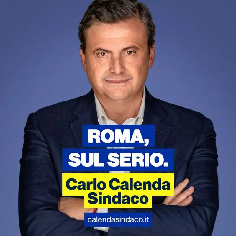 IL MANIFESTO PHOTOSHOPPATO DI CARLO CALENDA