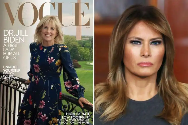 Jill Biden Melania