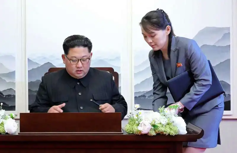 Kim Yo Jong e Kim Jong un