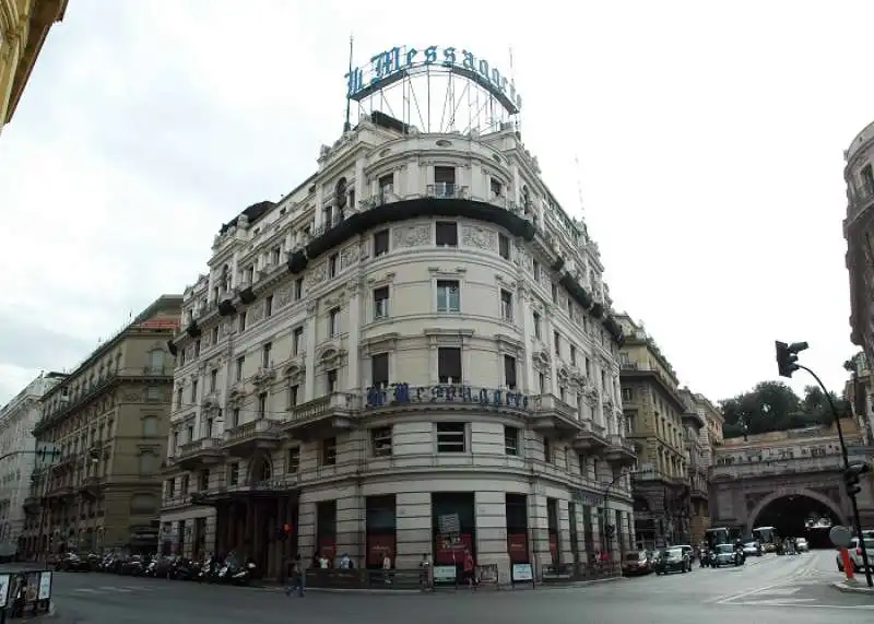 LA SEDE DEL MESSAGGERO IN VIA DEL TRITONE