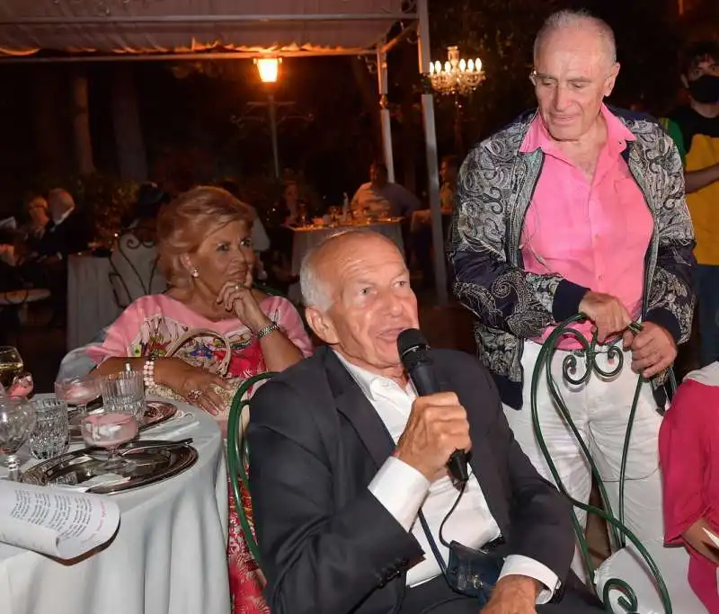 lella e fausto bertinotti ringraziano edoardo vianello  foto di bacco