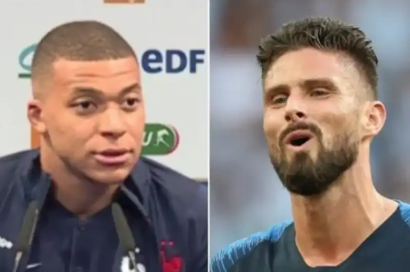 mbappe' giroud