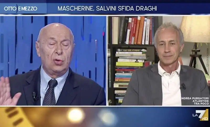 paolo mieli vs marco travaglio a otto e mezzo 2