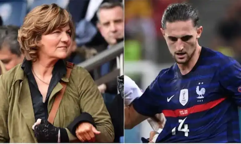 RABIOT CON LA MADRE