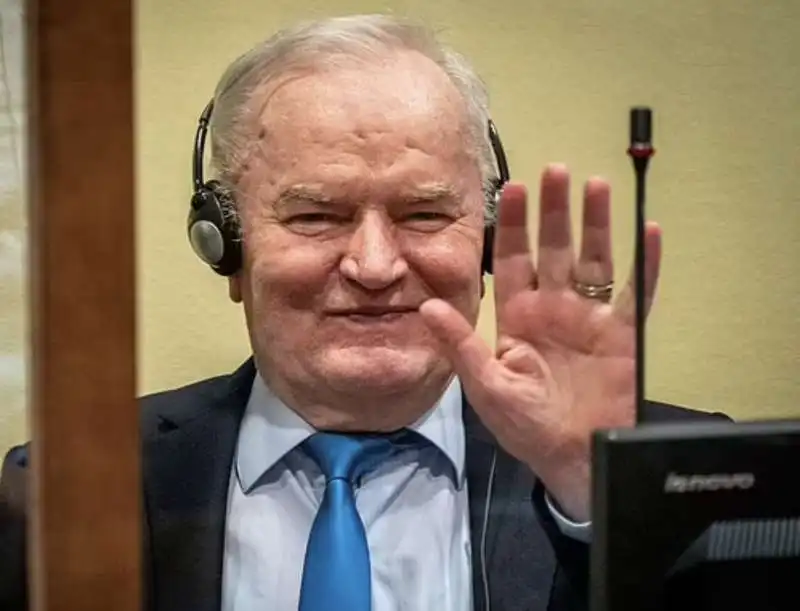 ratko mladic in tribunale 