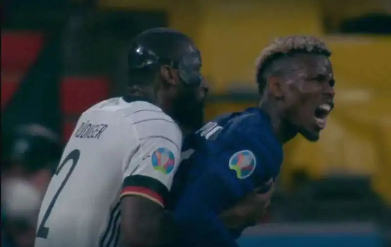 rudiger morso a pogba