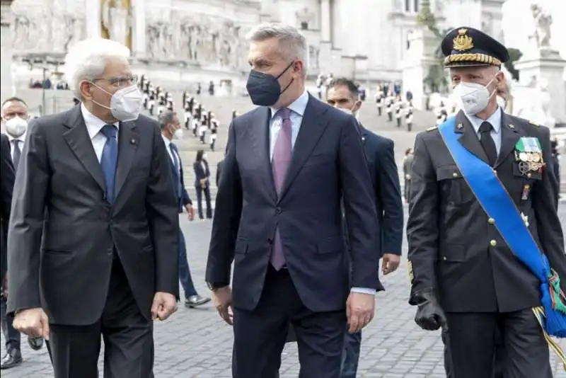 sergio mattarella lorenzo guerini enzo vecciarelli   2 giugno 2021