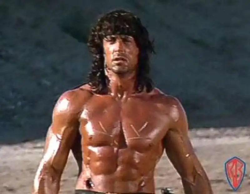 SYLVESTER STALLONE MUSCOLI