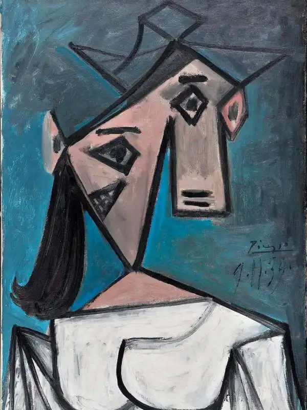 testa di donna picasso