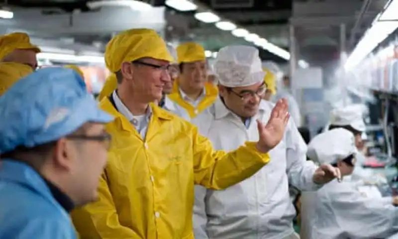 Tim Cook in Cina