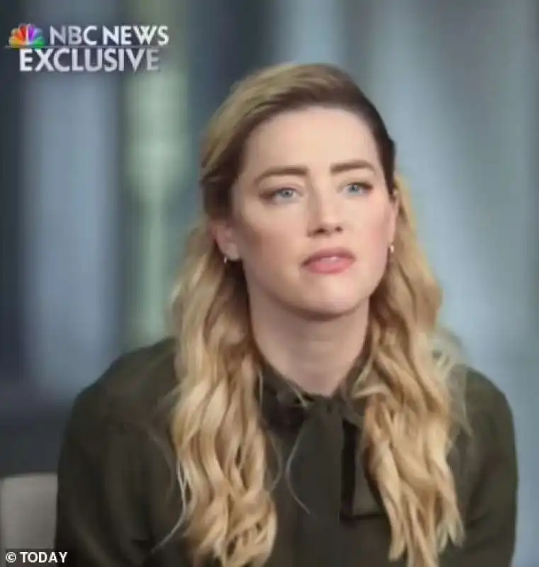 Amber Heard alla Nbc 2