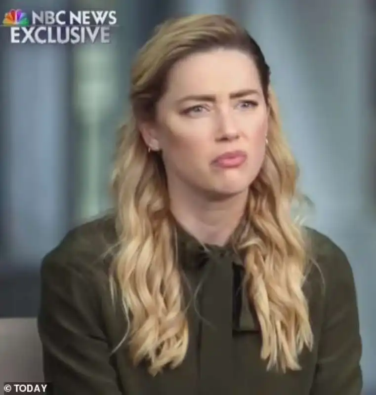 Amber Heard alla Nbc 3