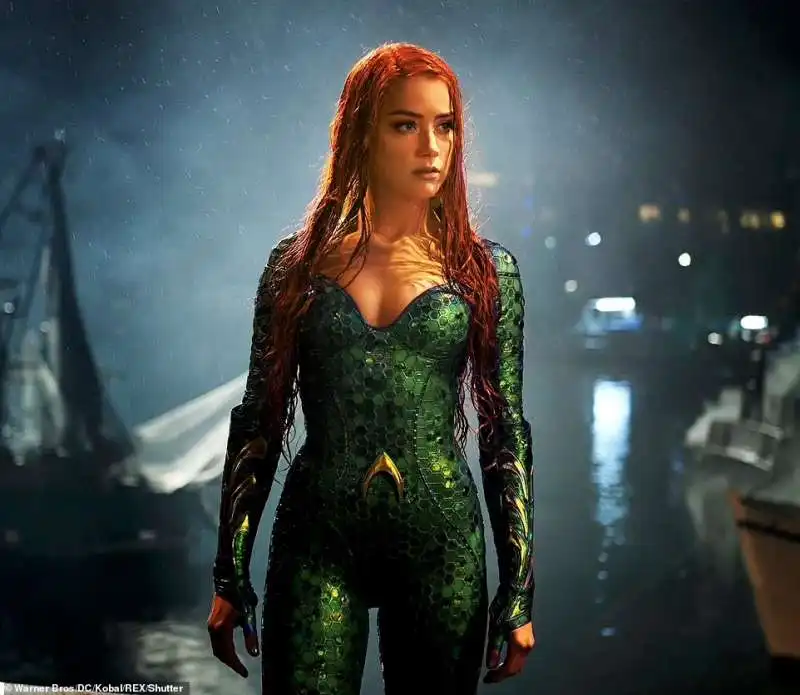 amber heard in aquaman